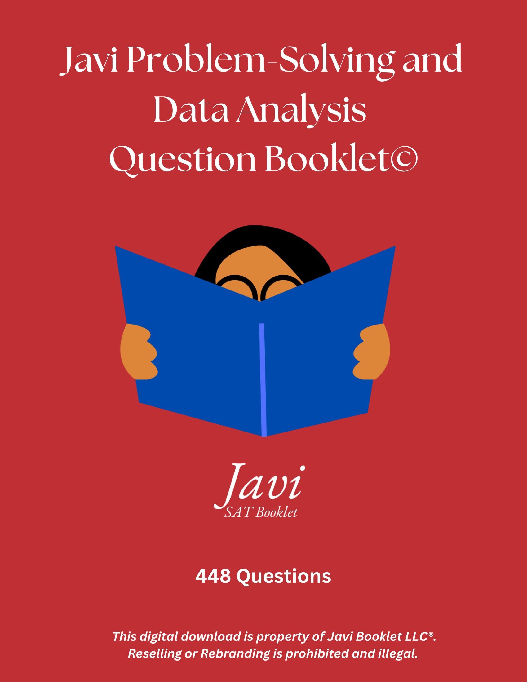 Javi Problem-Solving and Data Analysis Question Booklet